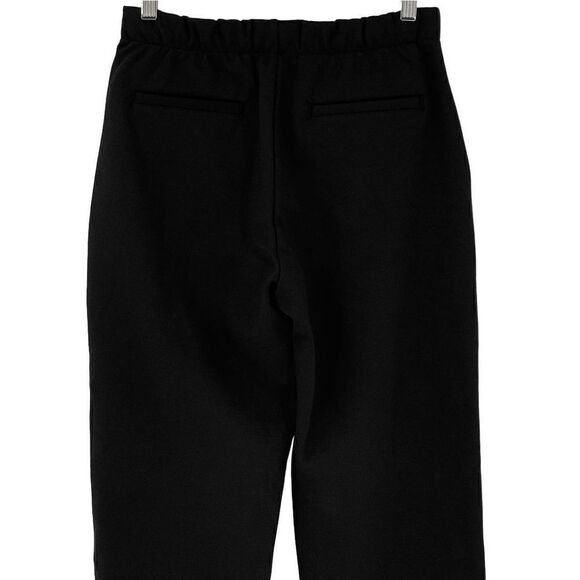 NWOT Everlane The Dream Pant Black Tapered Leg Soft Ponte Knit Women Small - Picture 9 of 12